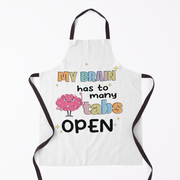 Item preview, My Brain Has Too Many Tabs Open designed and sold by charlotte-print.