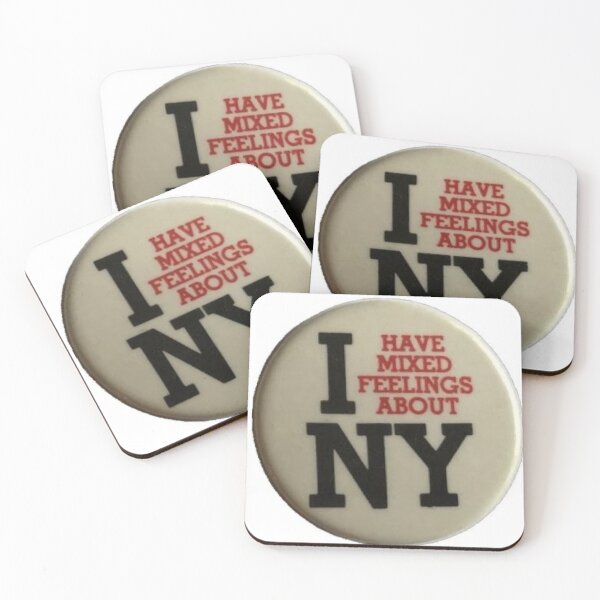 Item preview, I HAVE MIXED FEELINGS ABOUT NY designed and sold by JORDI NOVAK.