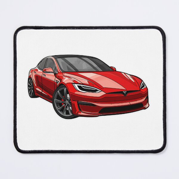Item preview, Fast Red Tesla designed and sold by kahida.