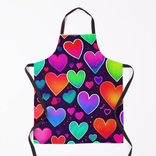 Item preview, Neon Heart Symphony designed and sold by Health And Fitness Posts e-Store.
