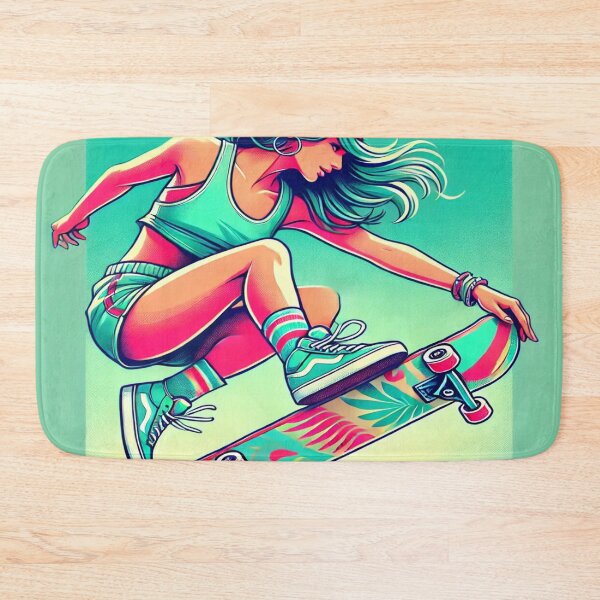 Item preview, Playful Summer Skateboarding designed and sold by Genady.