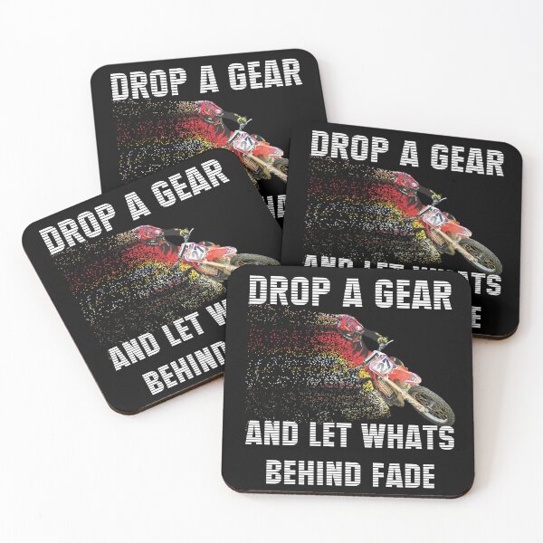 Item preview, Drop A Gear and Let What's Behind Fade designed and sold by S4G Tees.