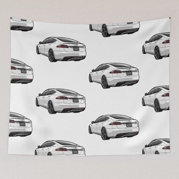 Item preview, Beautiful White Tesla designed and sold by kahida.