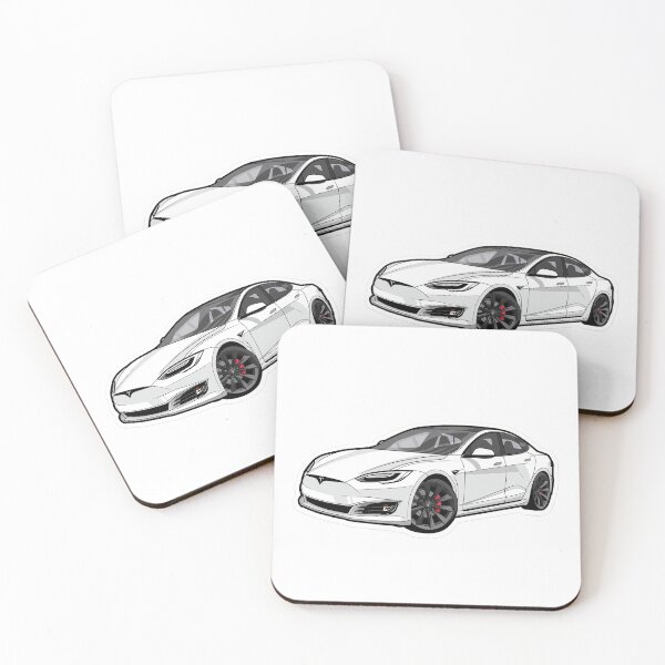 Item preview, Beautiful White Tesla designed and sold by kahida.