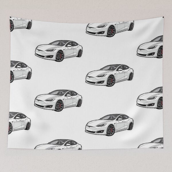 Item preview, Hermoso Tesla blanco designed and sold by kahida.
