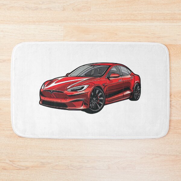 Item preview, Hermoso Tesla rojo designed and sold by kahida.