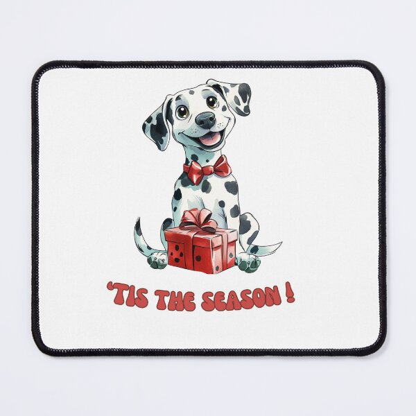 Item preview, Dalmatian dog holding Christmas present designed and sold by M1234s.