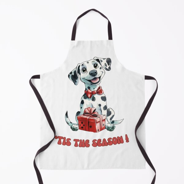 Item preview, Dalmatian dog holding Christmas present designed and sold by M1234s.