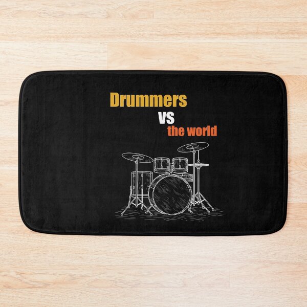 Item preview, music memes, drummers vs the world designed and sold by Creative-Wolf16.