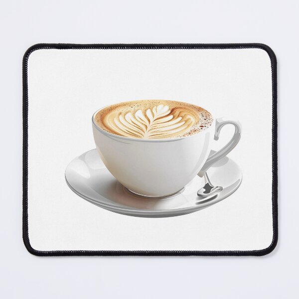 Item preview, Cup of Cappuccino Stickers, Logo, Illustration, Wall arts, Art Prints and More designed and sold by Kevin Lou.