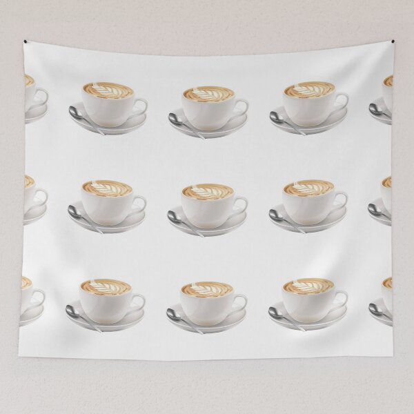 Item preview, Cup of Cappuccino Stickers, Logo, Illustration, Wall arts, Art Prints and More designed and sold by Kevin Lou.