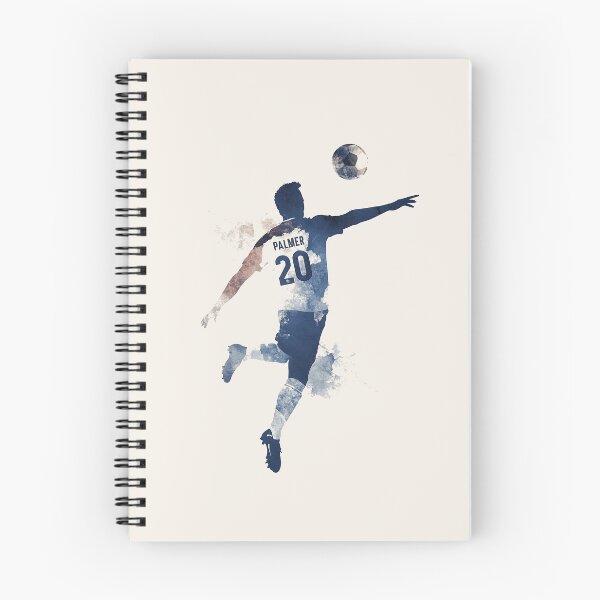Item preview, Cole Palmer - Dynamic Soccer Silhouette designed and sold by Retro Travel Design.