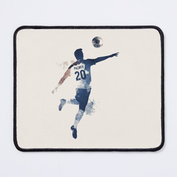 Item preview, Cole Palmer - Dynamic Soccer Silhouette designed and sold by Retro Travel Design.
