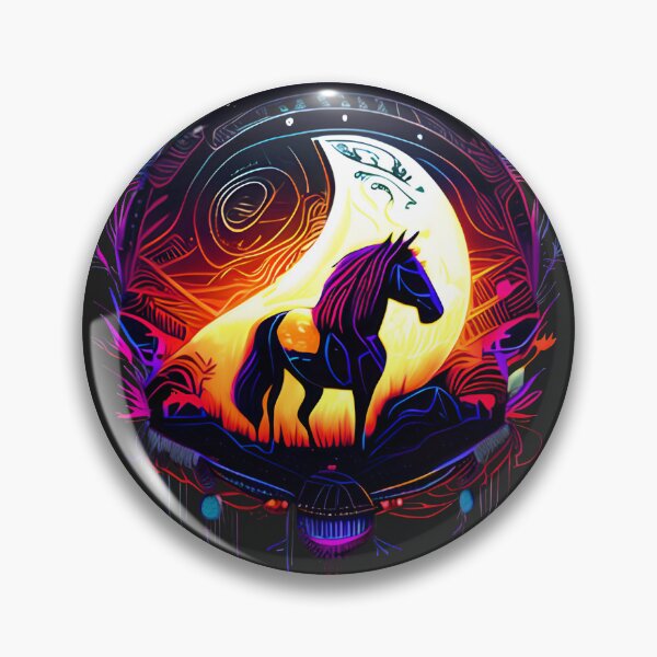 Item preview, Magical Tribal Wild Horse designed and sold by Chubuter.