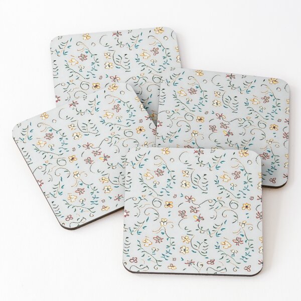 Item preview, Elegant Embroidery Pattern with Delicate Details designed and sold by communedesigns.