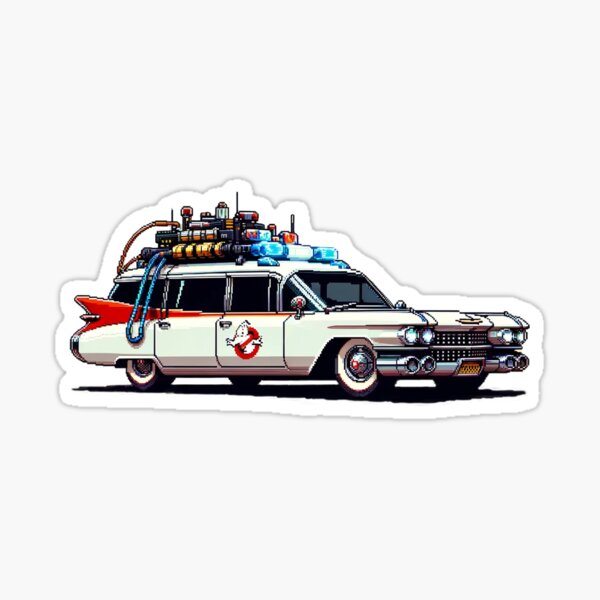 Item preview, The Ectomobile Ecto-1: The Iconic Ghostbusters Car vol.38 designed and sold by janarspixels.