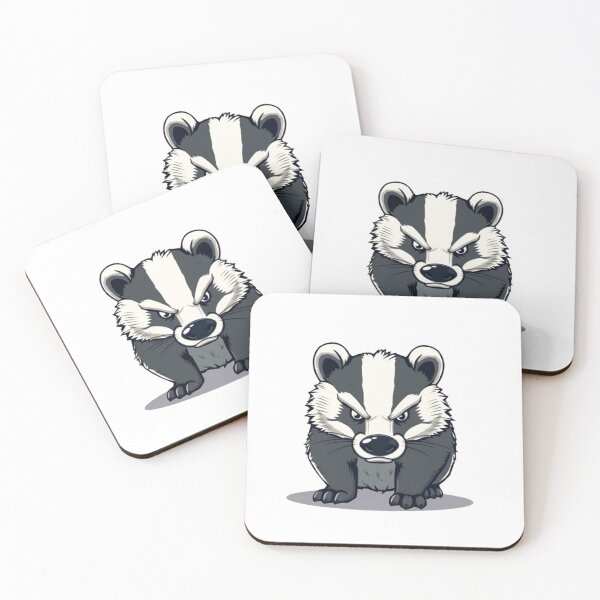 Item preview, grumpy badger grumpy old man designed and sold by toastygoat.