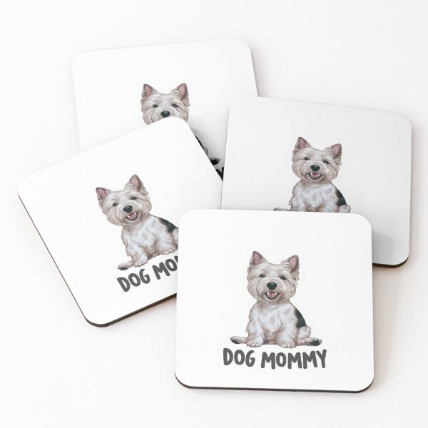 Artikelvorschau, West Highland White Terrier Mama entworfen und verkauft von BaakaDesigns.