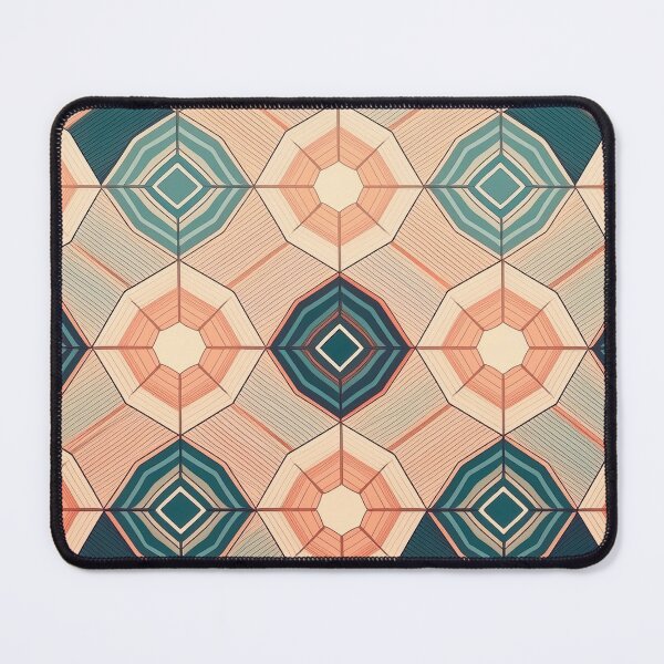 Item preview, geometric pattern Design featuring, interlocking geometric shapes such as hexagon. designed and sold by HEMRO.