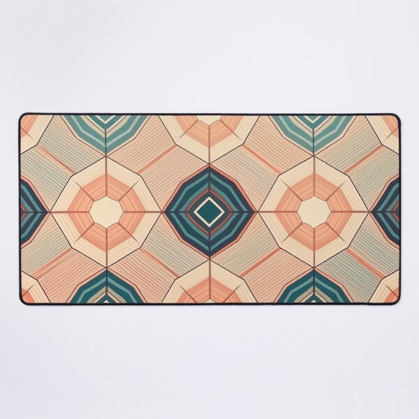 Item preview, geometric pattern Design featuring, interlocking geometric shapes such as hexagon. designed and sold by HEMRO.