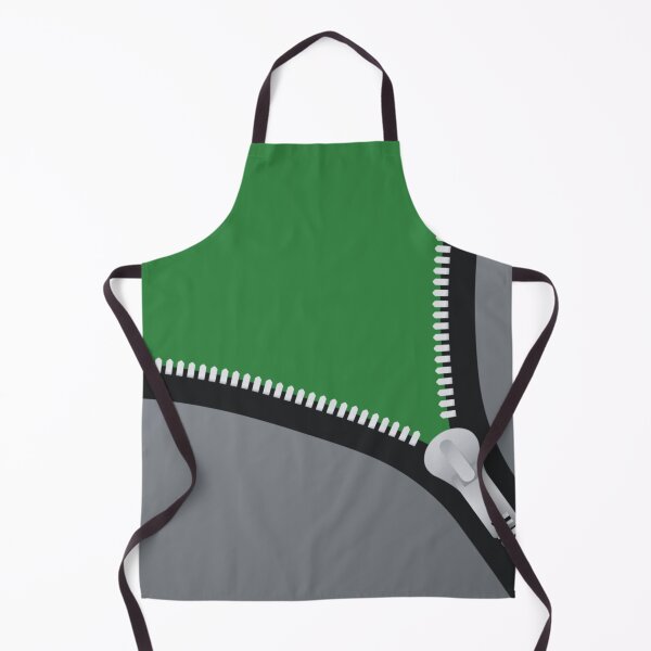 Item preview, GREY AND GREEN ASYMMETRICAL ZIPPER DESIGN designed and sold by asudesign.