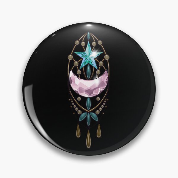 Artikelvorschau, Ornamental Pretty, Mond und Stern entworfen und verkauft von MagaArtista.
