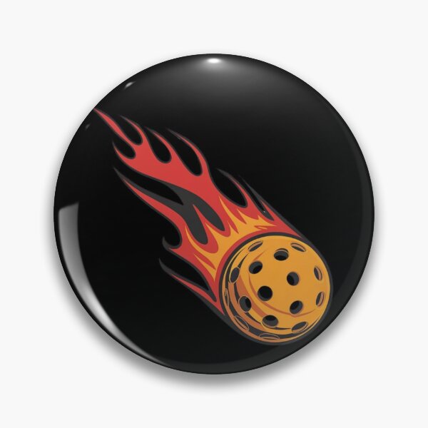 Item preview, Fiery Pickleball Passion Darker designed and sold by OutofFocusShop.