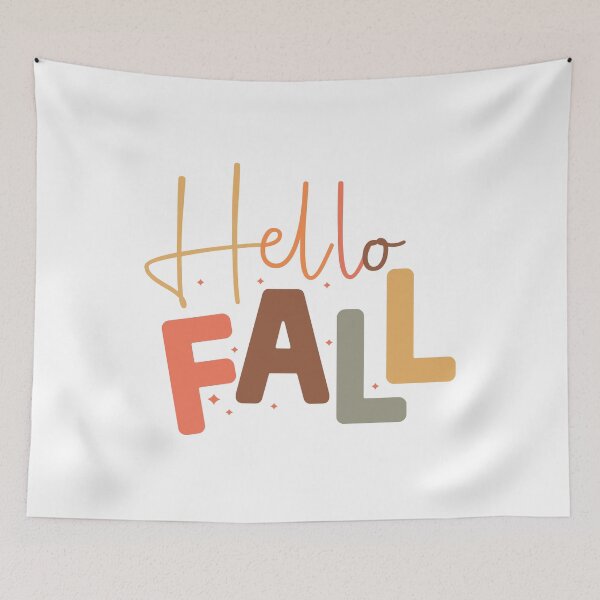 Item preview, Hello Fall designed and sold by DesignCosmos.
