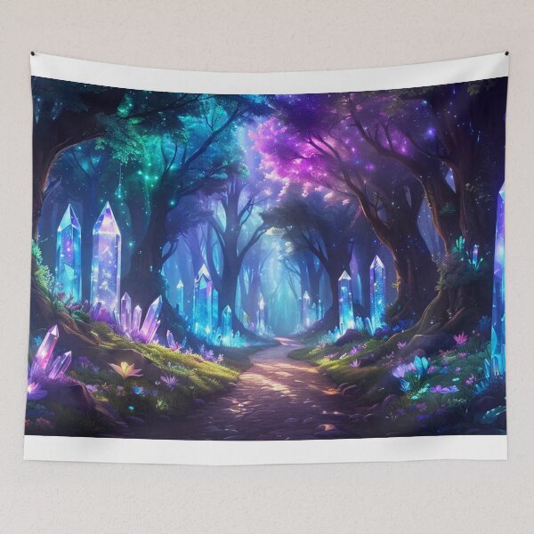 Item preview, Enchanted Crystalline Grove - Fantasy Gifts designed and sold by eXtraHumans.
