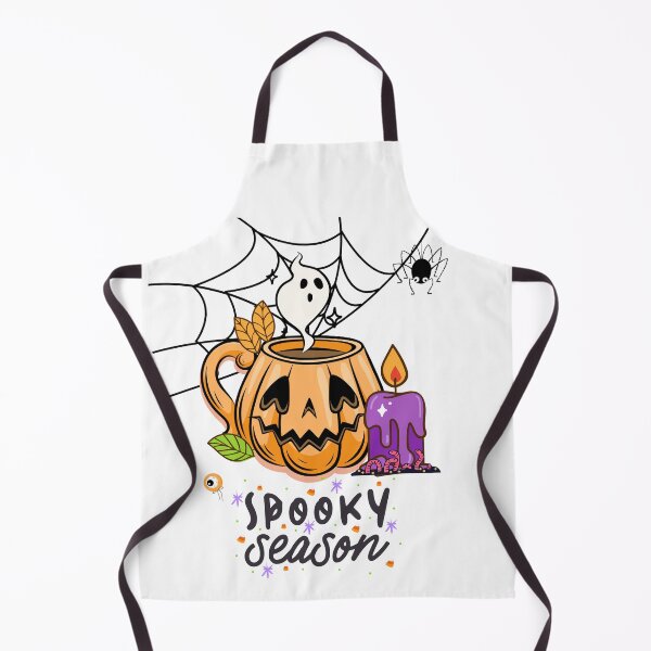 Item preview, Spooky Season, Ghost, Pumpkin, Spiderweb, candle designed and sold by Acconite.