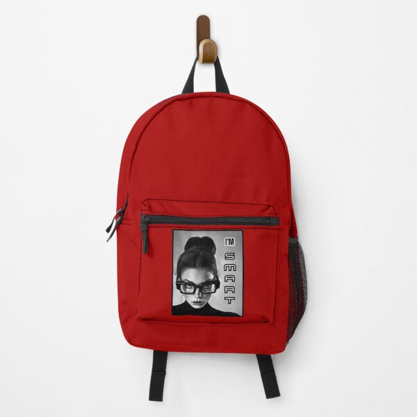 Item preview, I'm smart, big black glasses, monochromatic graphics, smart girl, smart woman designed and sold by silent-violin.