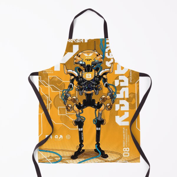 Item preview, ROBOT : : Yellow designed and sold by Nicolas Villeminot.