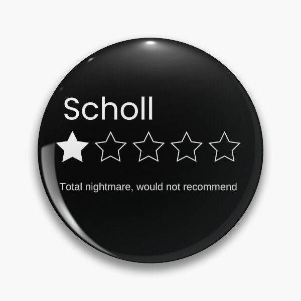 Item preview, Scholl Total nightmare, would not recommend designed and sold by ladymirastudio.