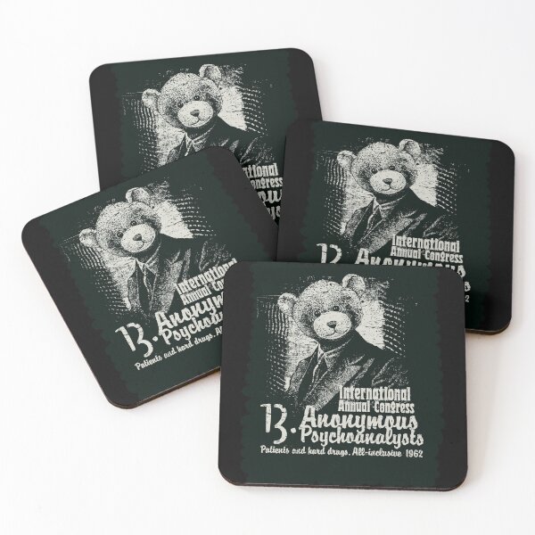Item preview, Teddy Analyst International Congress of Psychoanalysis designed and sold by ArtComixHaven.