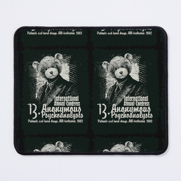 Item preview, Teddy Analyst International Congress of Psychoanalysis designed and sold by ArtComixHaven.