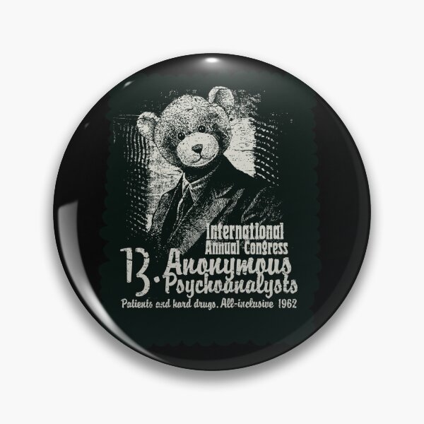 Item preview, Teddy Analyst International Congress of Psychoanalysis designed and sold by ArtComixHaven.