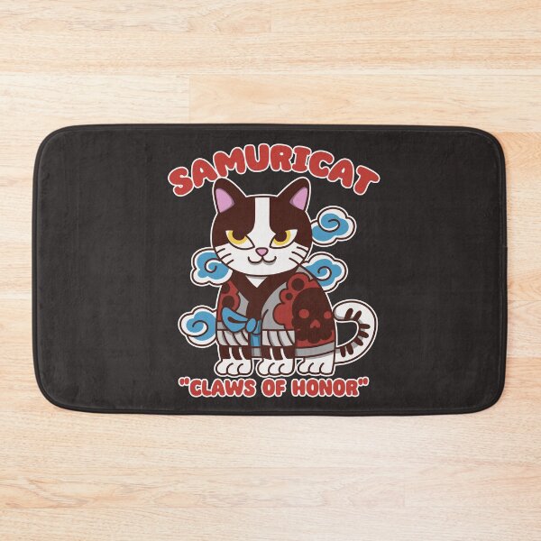 Item preview, Adorable Samurai Feline: Chibi Feline designed and sold by ImaginarStore.