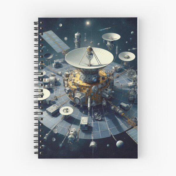 Item preview, Orbital Array: A Symphony of Satellites designed and sold by ZenOfAIarts.