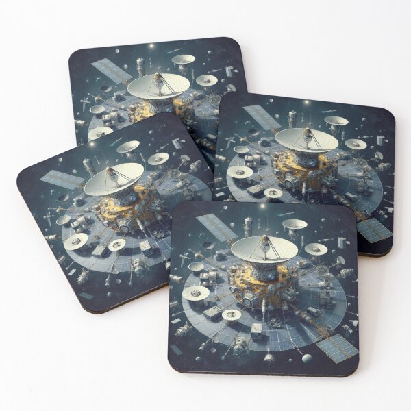 Item preview, Orbital Array: A Symphony of Satellites designed and sold by ZenOfAIarts.