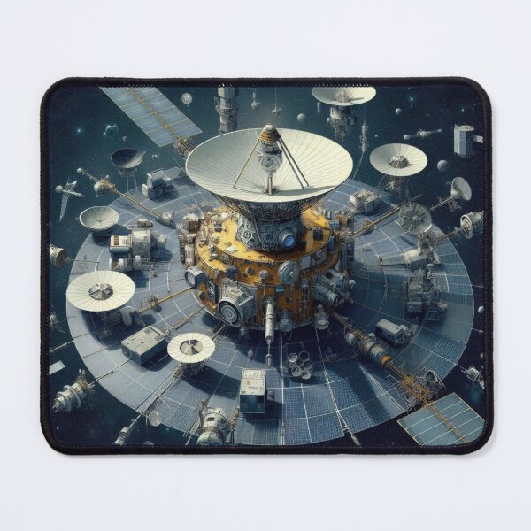 Item preview, Orbital Array: A Symphony of Satellites designed and sold by ZenOfAIarts.