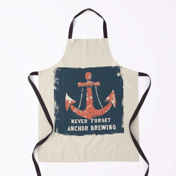 Item preview, Vintage Anchor Brewing Tribute Poster designed and sold by Retro Travel Design.