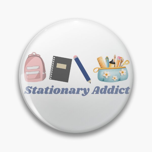 Item preview, Stationary Addict Stationary Lover designed and sold by CCKimShop.