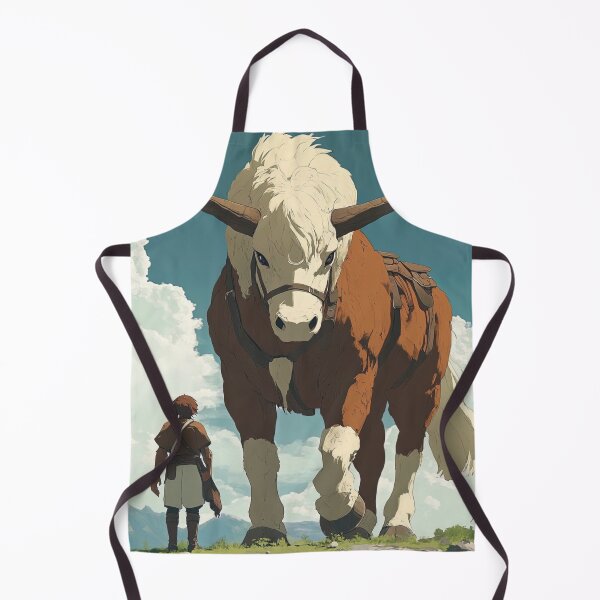 Item preview, Giant horned horse, fantastic creature | Anime style designed and sold by ComicsFactory.