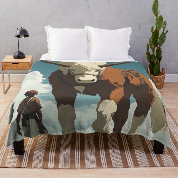 Item preview, Giant horned horse, fantastic creature | Anime style designed and sold by ComicsFactory.