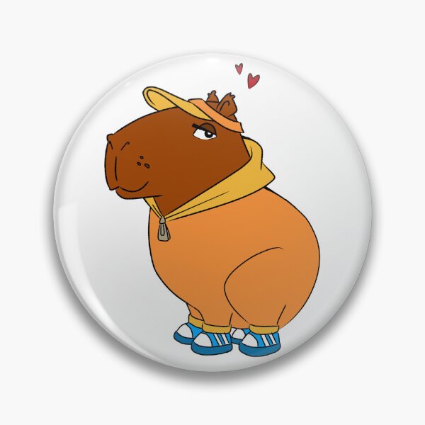 Item preview, Sporty Capybara designed and sold by Mingokiddo.