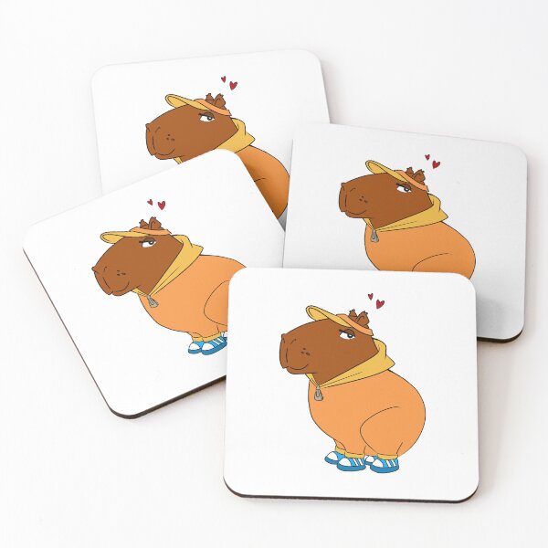 Item preview, Sporty Capybara designed and sold by Mingokiddo.