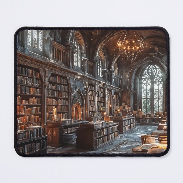 Item preview, Whispers of Forgotten Tomes: A Sunlit Sanctuary of Knowledge designed and sold by oanaunciuleanu.