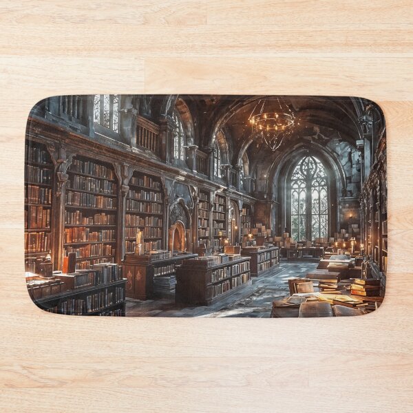 Item preview, Whispers of Forgotten Tomes: A Sunlit Sanctuary of Knowledge designed and sold by oanaunciuleanu.