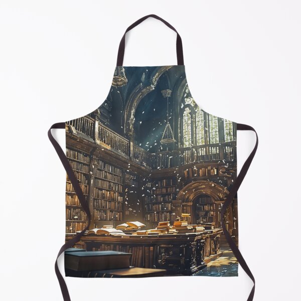 Item preview, Whispers of Forgotten Tomes: A Sunlit Sanctuary of Knowledge designed and sold by oanaunciuleanu.