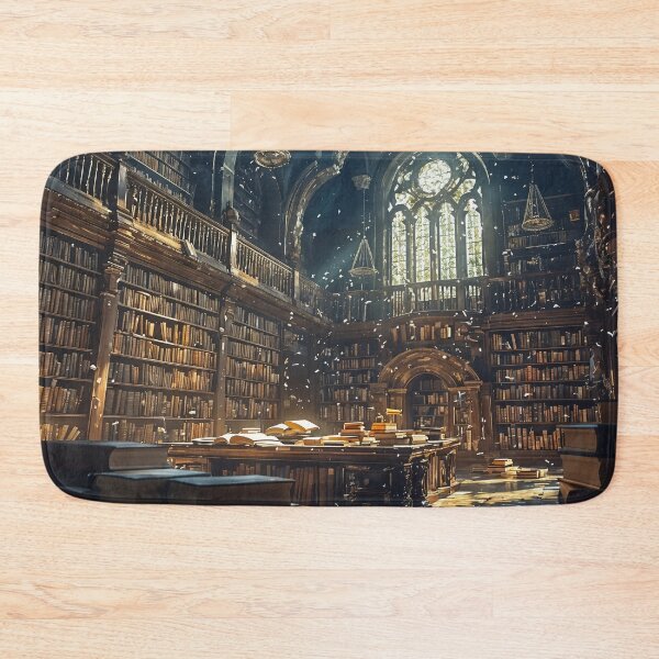 Item preview, Whispers of Forgotten Tomes: A Sunlit Sanctuary of Knowledge designed and sold by oanaunciuleanu.